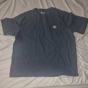 Carhartt XL Men’s Navy Loose Fit Pocket T-Shirt